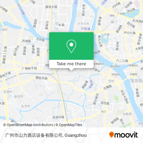 广州市山力酒店设备有限公司 map