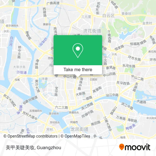 美甲美睫美妆 map