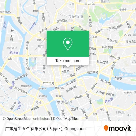 广东建生五金有限公司(大德路) map