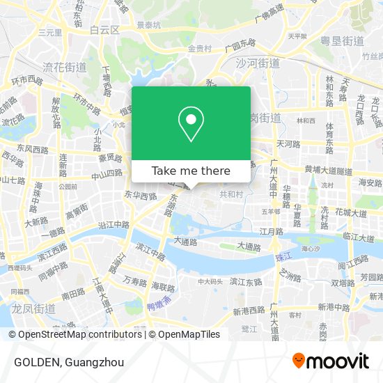 GOLDEN map