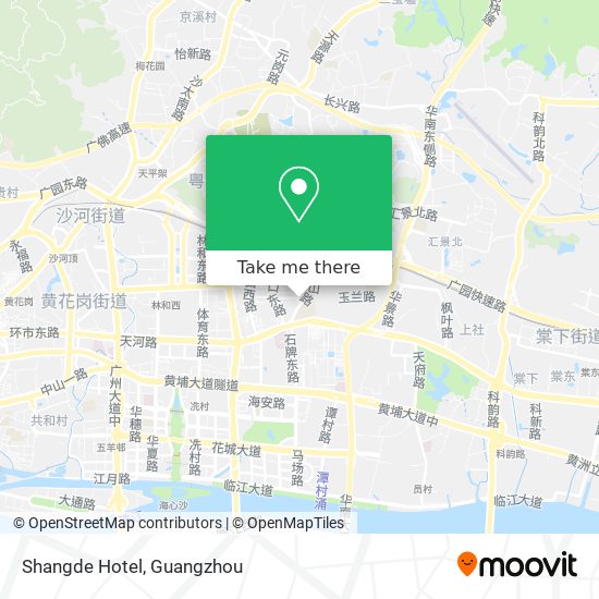 Shangde Hotel map