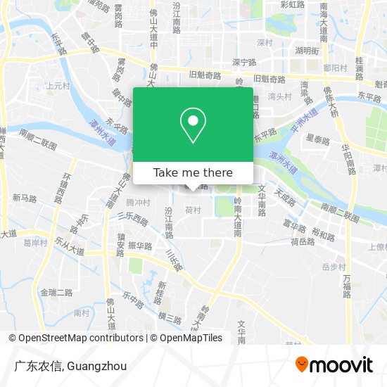 广东农信 map