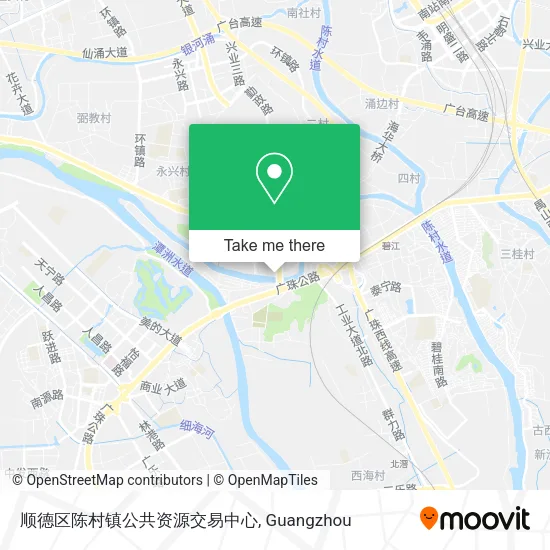 顺德区陈村镇公共资源交易中心 map