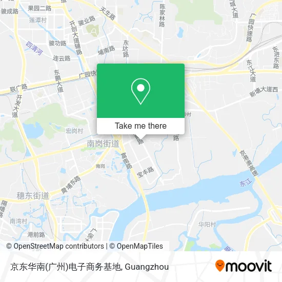 京东华南(广州)电子商务基地 map