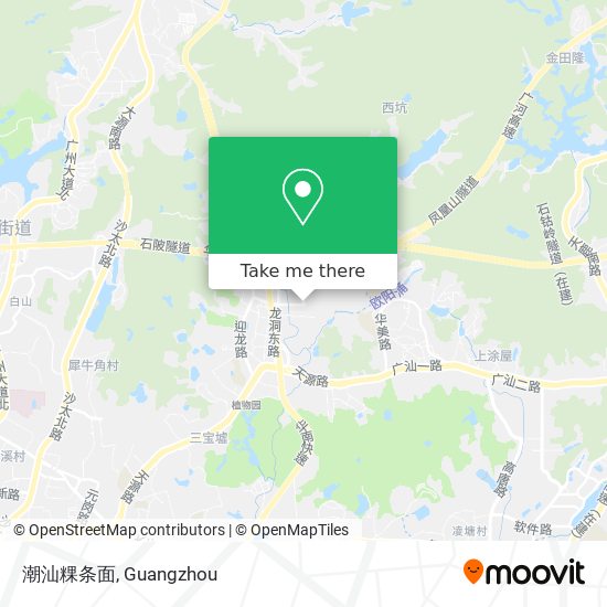 潮汕粿条面 map