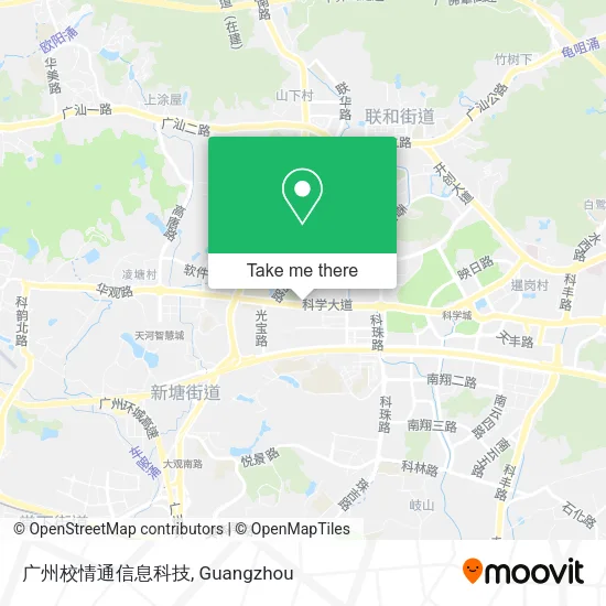 广州校情通信息科技 map