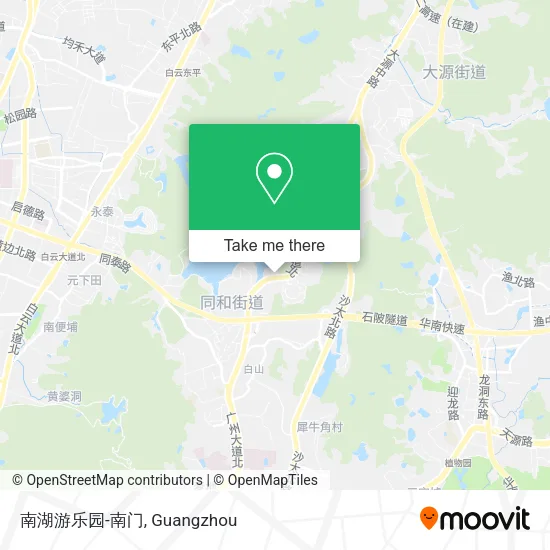 南湖游乐园-南门 map