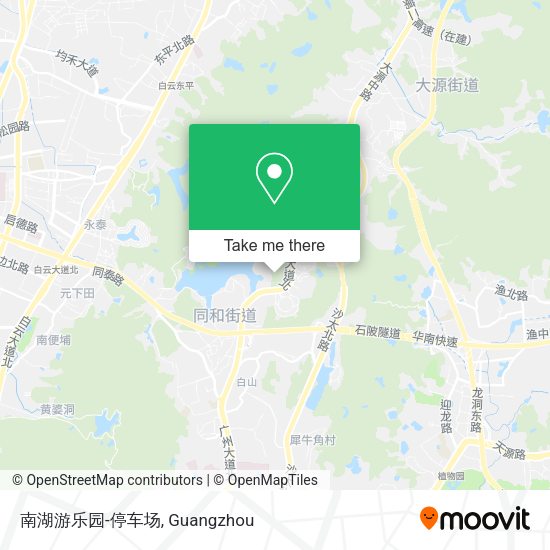 南湖游乐园-停车场 map