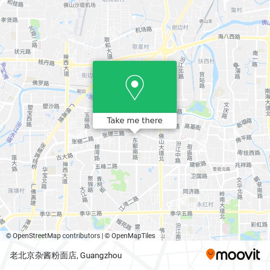 老北京杂酱粉面店 map