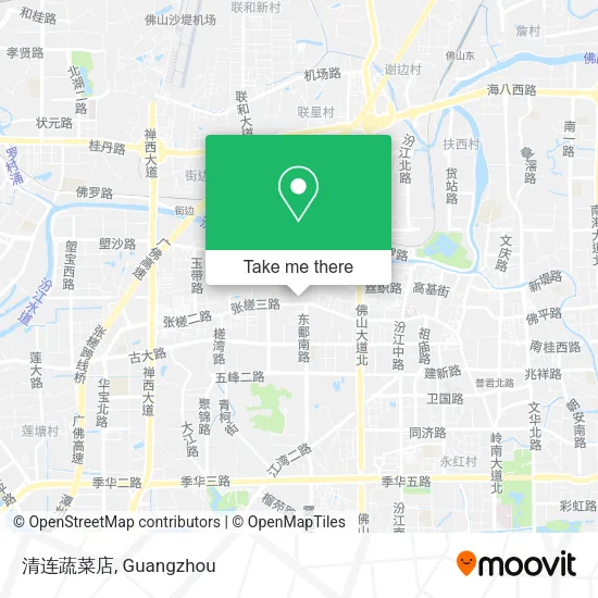 清连蔬菜店 map