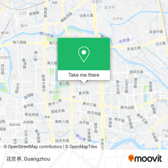 花世界 map