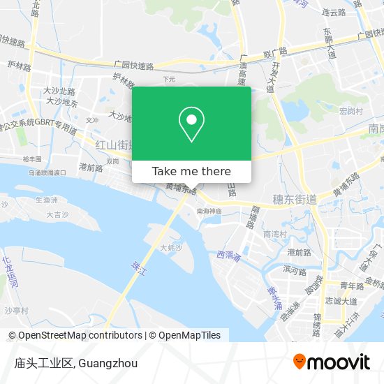 庙头工业区 map