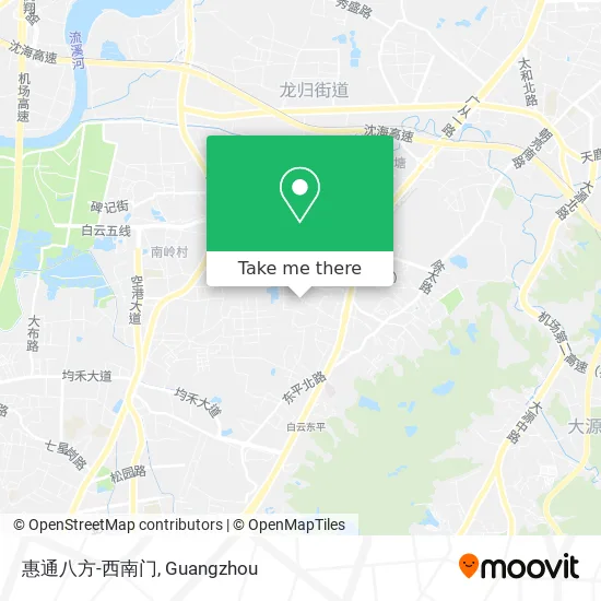 惠通八方-西南门 map