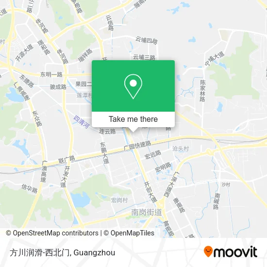 方川润滑-西北门 map