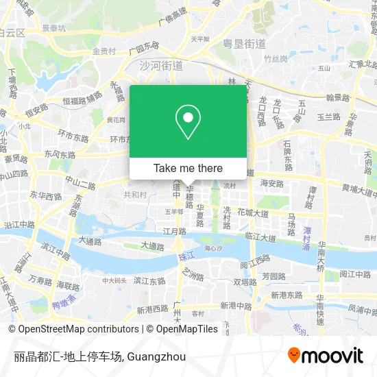 丽晶都汇-地上停车场 map
