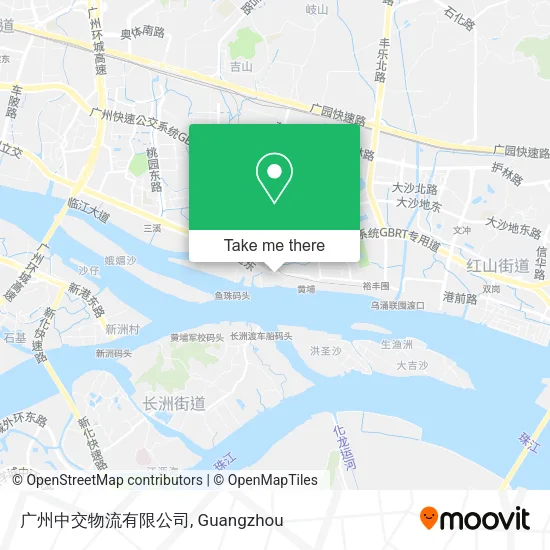 广州中交物流有限公司 map