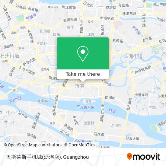 奥斯莱斯手机城(沥滘店) map