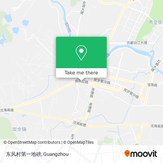 东风村第一地磅 map