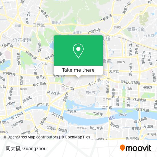 周大福 map