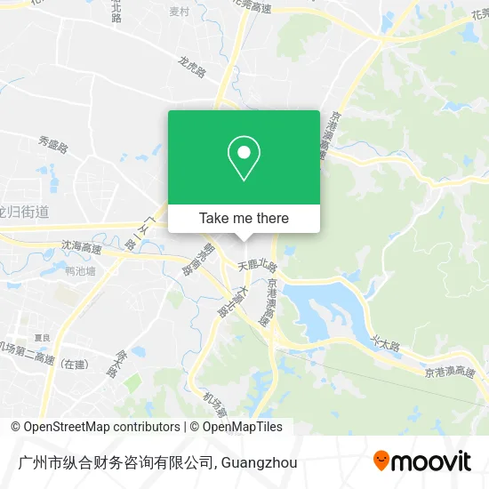 广州市纵合财务咨询有限公司 map