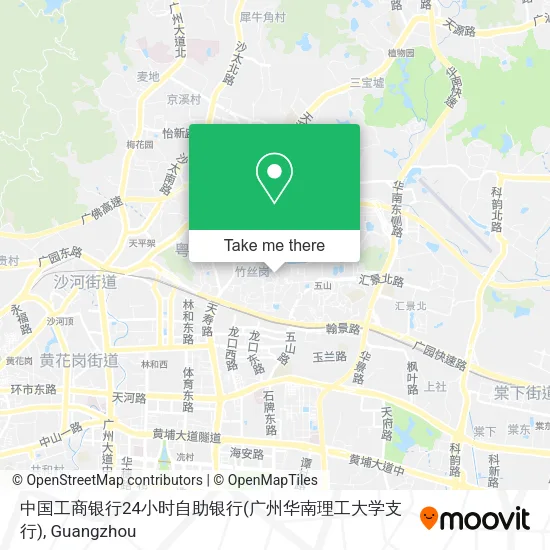中国工商银行24小时自助银行(广州华南理工大学支行) map