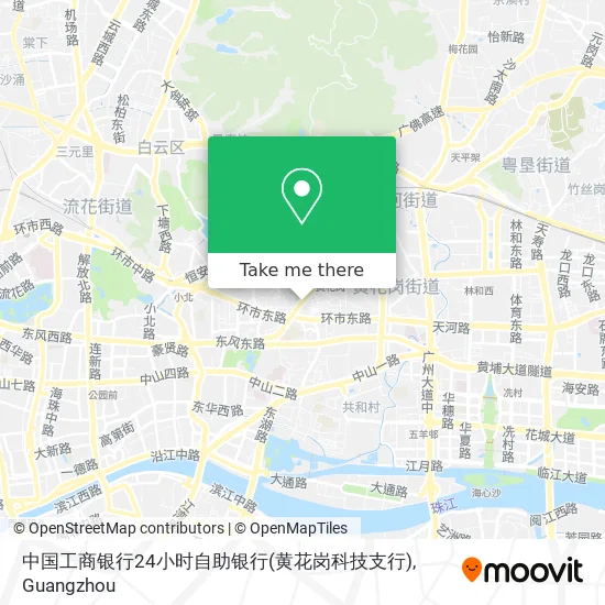 中国工商银行24小时自助银行(黄花岗科技支行) map