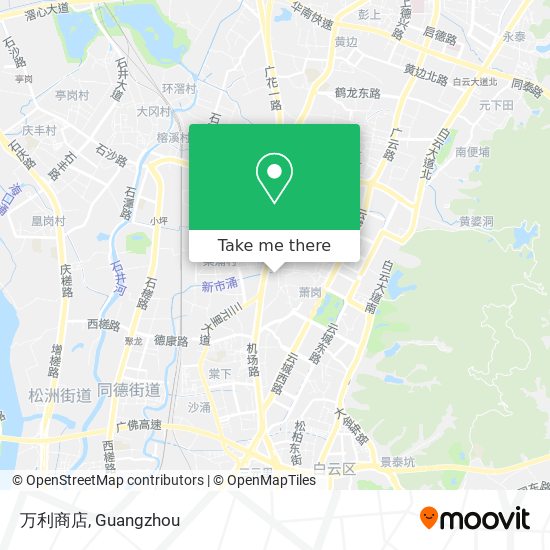 万利商店 map
