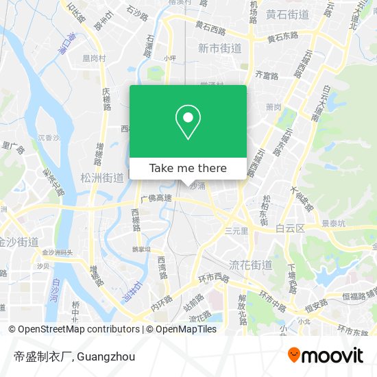 帝盛制衣厂 map