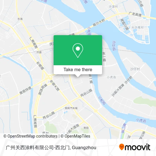 广州关西涂料有限公司-西北门 map
