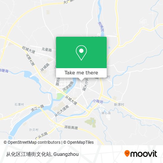 从化区江埔街文化站 map