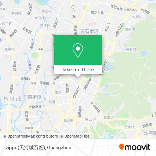 zippo(天河城百货) map