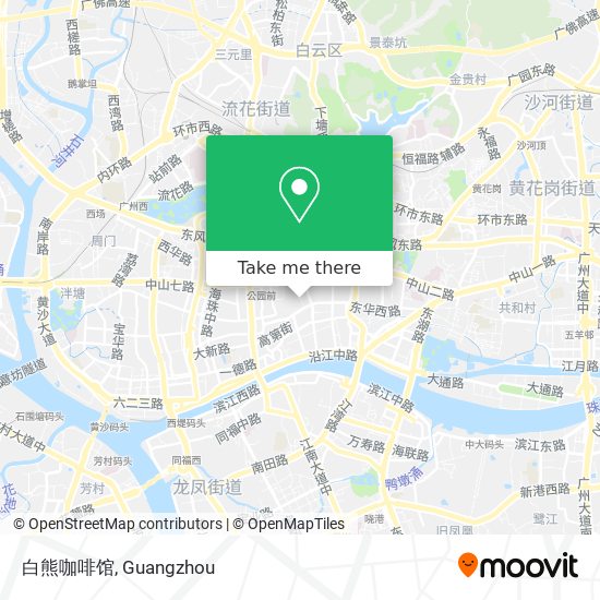 白熊咖啡馆 map