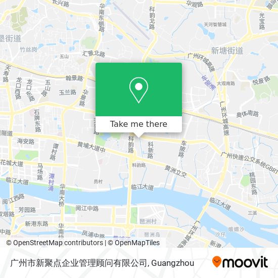 广州市新聚点企业管理顾问有限公司 map