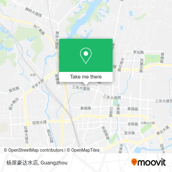 杨屋豪达水店 map