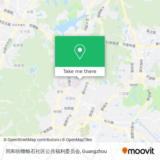 同和街蟾蜍石社区公共福利委员会 map