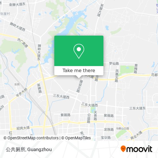 公共厕所 map