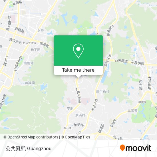 公共厕所 map