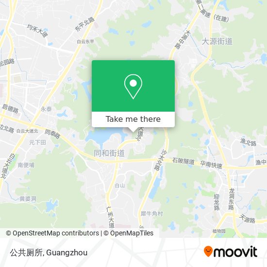 公共厕所 map