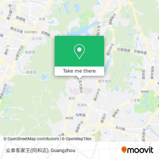 众泰客家王(同和店) map