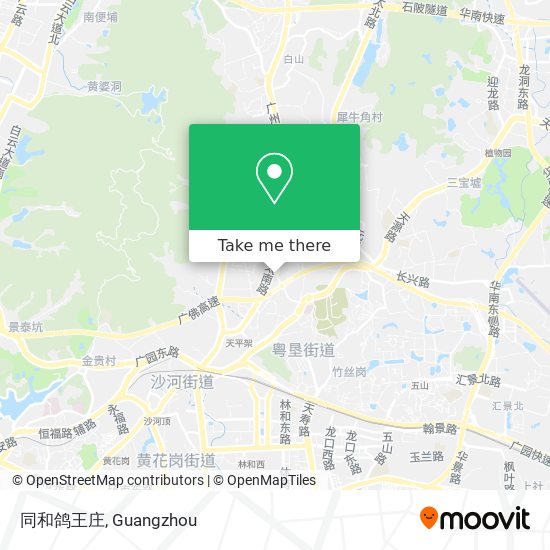 同和鸽王庄 map