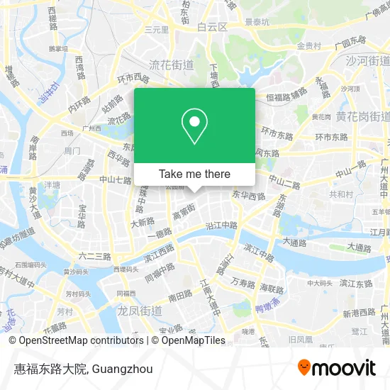 惠福东路大院 map
