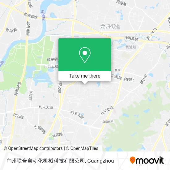 广州联合自动化机械科技有限公司 map