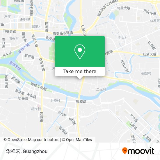华祥宏 map