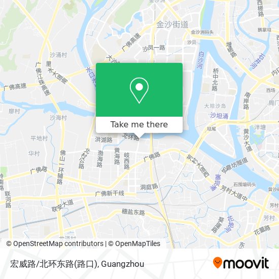 宏威路/北环东路(路口) map