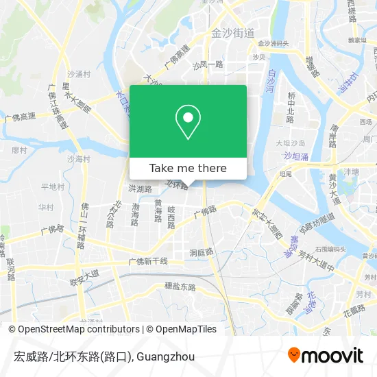宏威路/北环东路(路口) map