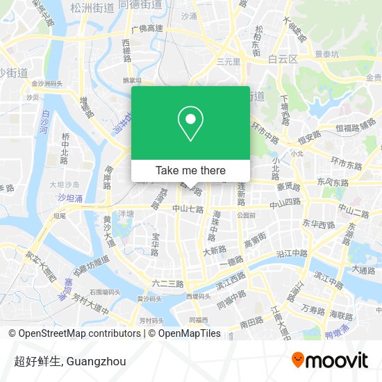 超好鲜生 map
