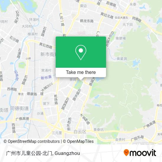广州市儿童公园-北门 map