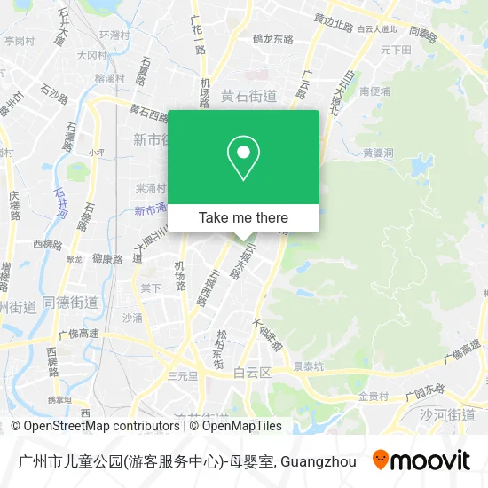 广州市儿童公园(游客服务中心)-母婴室 map
