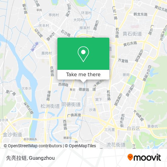 先亮拉链 map