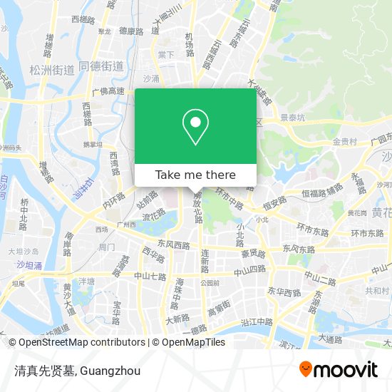 清真先贤墓 map